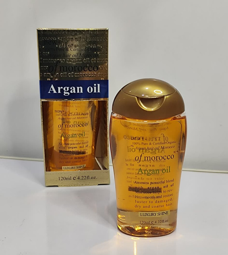 روغن آرگان لاکچری شاین اصلی - Luxury Shine Argan Oil 120ml