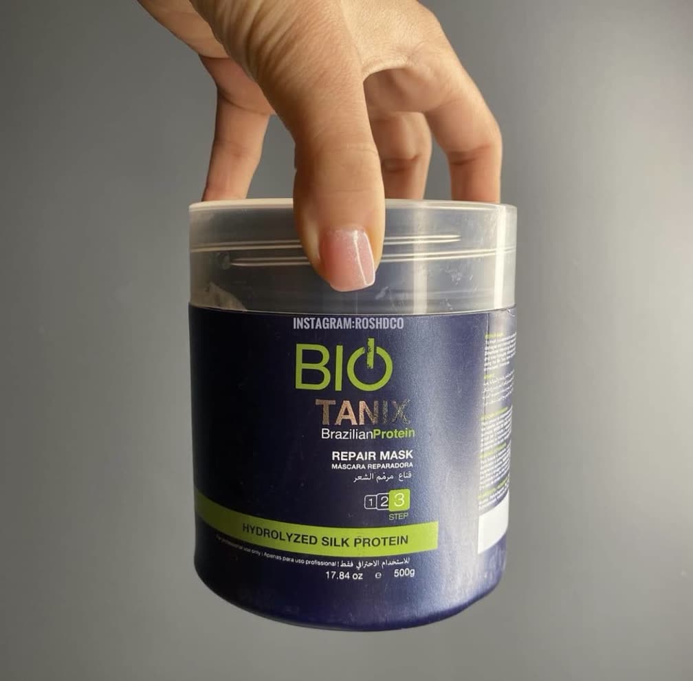 ماسک مو تخصصی کراتین بیوتانیکس - Bio Tanix Brazilian Protein Repair Mask 900ml